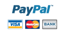 Payments securely handled by Paypal